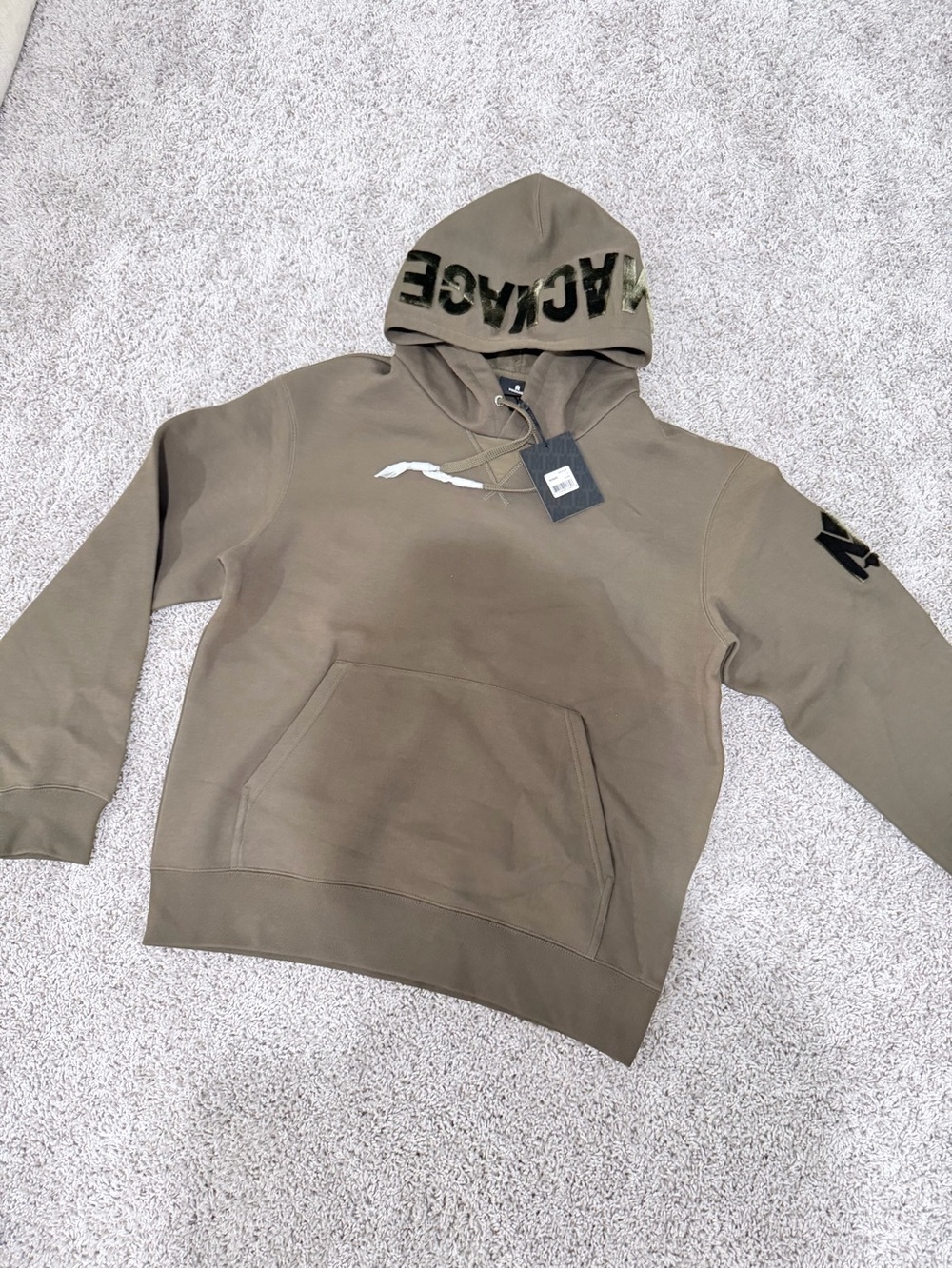 Mackage Army Green Crewneck Hoodie